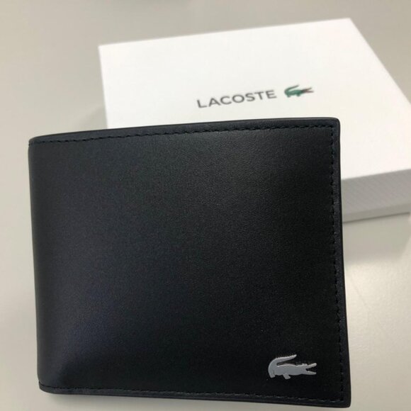 Lacoste NH1115FG000 Men's Fitzgerald Small Billfold Wallet Wallet - Picture 2 of 16